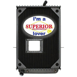 Mack Truck Radiator - Fits: LE600 (LE 600) Sanitation Trucks 