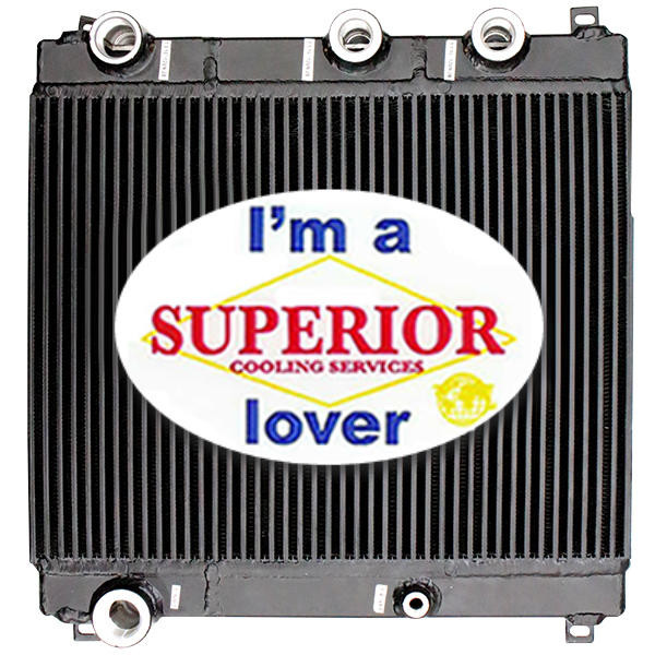 Oil shop cooler compressor