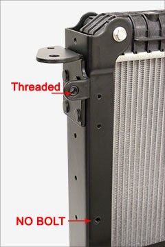 Freightliner Radiator - Fits: Columbia & Cascadia - Part Numbers 