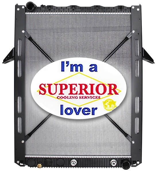 Volvo Truck Radiator - VNL, VNM Series - Part Numbers: 2MF549M