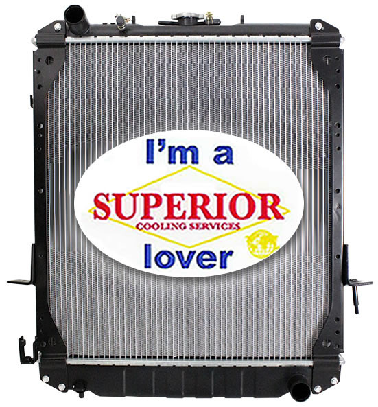 GM / Isuzu Truck Radiator - Fits: NPR, NQR, NRR & W Series - Part