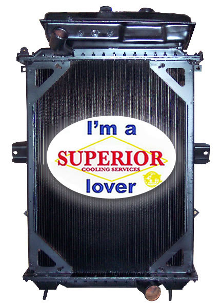 Kenworth Truck Radiator - Fits: T600, T700, T800, W900 - Part