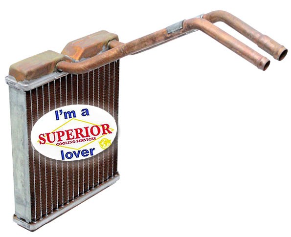 Jeep Heater Core (Copper / Brass) - Fits: Cherokee, Comanche, Wagoneer,  Wrangler - Part Numbers: 4874045, 399233