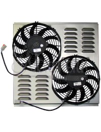 Dual 10" Electric Fan & Shroud