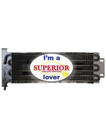 Fuel Cooler for Case / IH Backhoe - Fits: 580 & 590 Super M & Super M Plus, Series 3