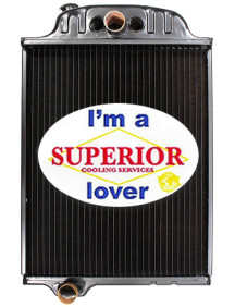 John Deere Tractor Radiator - Fits: 4010 & 4020 w/ Propane Engine Only