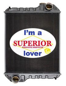 McCormick Tractor Radiator - Fits: CX75, CX85, CX95, CX105