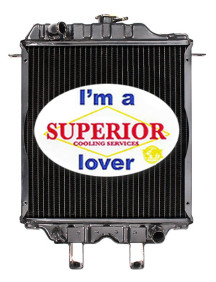 John Deere Radiator - AM122479, LVA12158