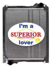 JCB / Case Radiator - 162000530101, 47107872, 47107890, 20263501C