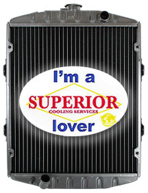 John Deere Tractor Radiator - Fits: 1050