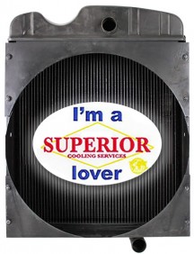 Oliver Tractor Radiator - Fits: 88 & 88 Super
