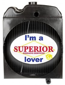 Oliver Tractor Radiator - Fits: 77 & Super 77 Gas or Diesel