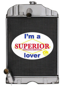 Massey Ferguson Tractor Radiator - Fits: TO35