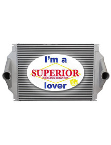 Western Star Truck Charge Air Cooler - Fits: Sanitation Trucks