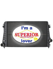 Chevy / GM Charge Air Cooler - Fits: Silverado, Sierra, 2500HD & 3500HD