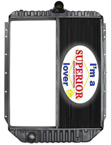 Bluebird / International Radiator - Fits: 4100-4400, 7300-7700 Series
