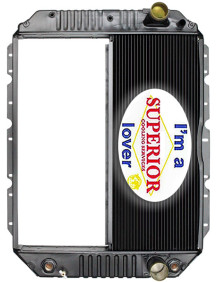 International / Bluebird Radiator - School Bus, Diesel