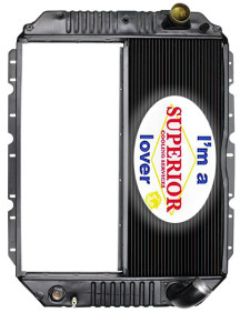 Bluebird Bus / International Radiator - Fits: 4100-4400 Series & 7300-7700 Series