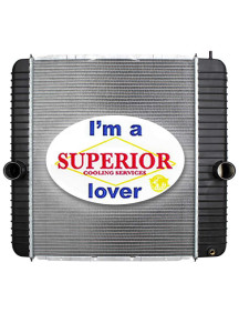 International / Ford Truck Radiator - Fits: F650, F750, 3000, 3600, 3800, 4100-4600