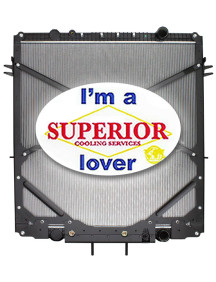 Western Star Truck Radiator - Fits: 4900 EX (With Frame)
