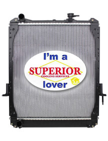 GM / Isuzu Truck Radiator - Fits: NPR, NQR, Crew Cab, NRR