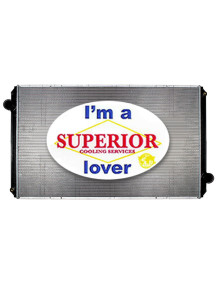 International / Navistar Truck Radiator - Fits: 5500i, 5600i, 5900i, 9800