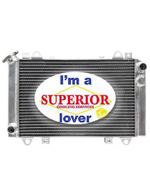 Kawasaki UTV Radiator - Fits: Mule 3000, 3010 - 390601187