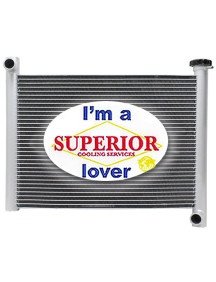Polaris ATV Radiator - Fits: 4x4 Sportsman 550 & 850