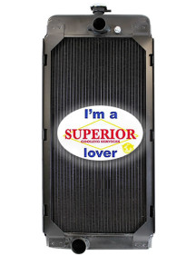 Sullair Portable Compressor Radiator - Fits: 185HDPQ, 260DPQ, 185H-260DPQ