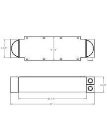 Spartan Fire Truck Transmission Oil Cooler - 1900FF1801002