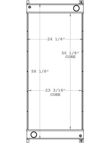 Spartan Motorhome Radiator - S2676001