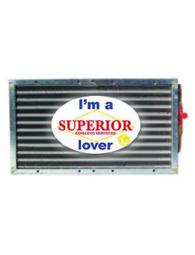 White Tractor Condenser - Fits: 6105