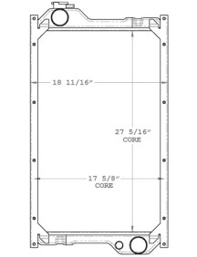 John Deere Radiator - AT226131