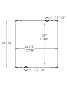John Deere Radiator - AT374721