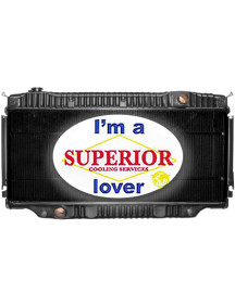 Ford Truck Radiator - Fits: F Series Pickups with 6.9L & 7.3L Diesel Engines
