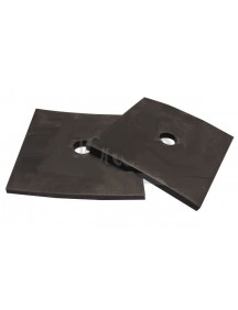Square Rubber Mount Pads - 2 per Pack