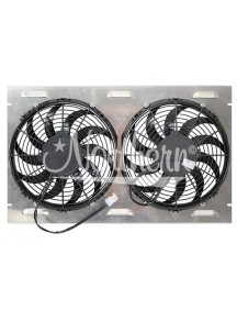 Dual 11" Electric Fan & Shroud - Part Number: Z40106