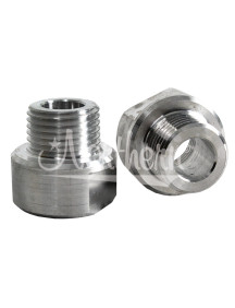 Aluminum Oil Cooler Adapters for GM Radiators (Set of 2)