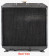 Kubota Tractor Radiator - Fits: L3350DT, L3750, L3750DT, L4150, L4150DT, L4150DTN, L4350DT