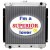 Aluminum Airport TUG Radiator - Fits: Airport Tow Tractor w/ Oil Cooler