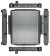 Bluebird Bus Radiator w/ Frame - Fits: D3FE & A3FE Truck