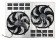 Dual High CFM 16" Electric Fan & Shroud - Z40124