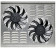 Dual 10" Electric Fan & Shroud - Z40007