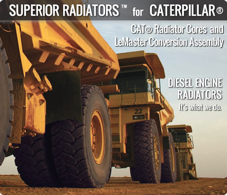 Caterpillar Industrial Radiators and Cores